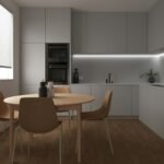 تفصيل مطابخ قرطبة الرياض | تصميم وتركيب مطبخ شقة صغير بتصميم عملي حديث